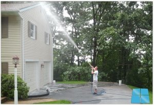 Residential Exterior Building Cleaning