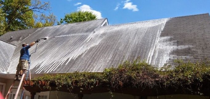SOFT WASH ROOF CLEANING
