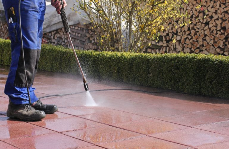 Storefront Pressure Washing Service