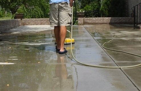 Commercial Concrete Cleaning