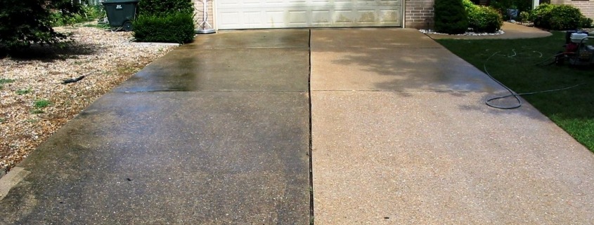 Deep Concrete Cleaning