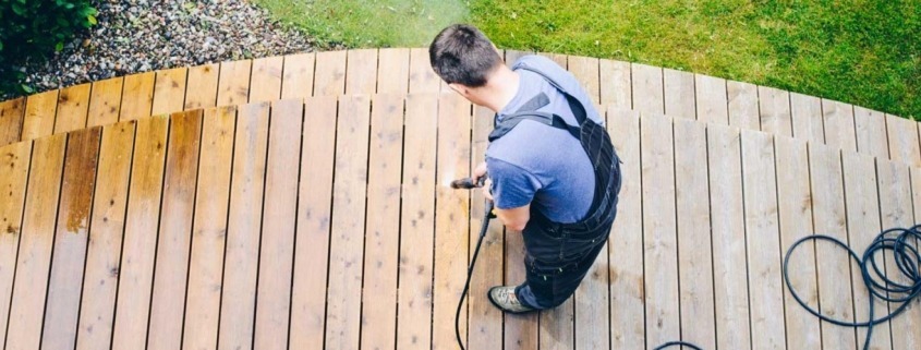 Deck Cleaning