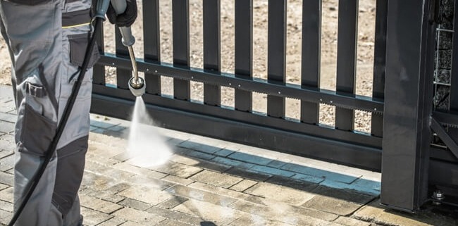 Store Front Power Washing