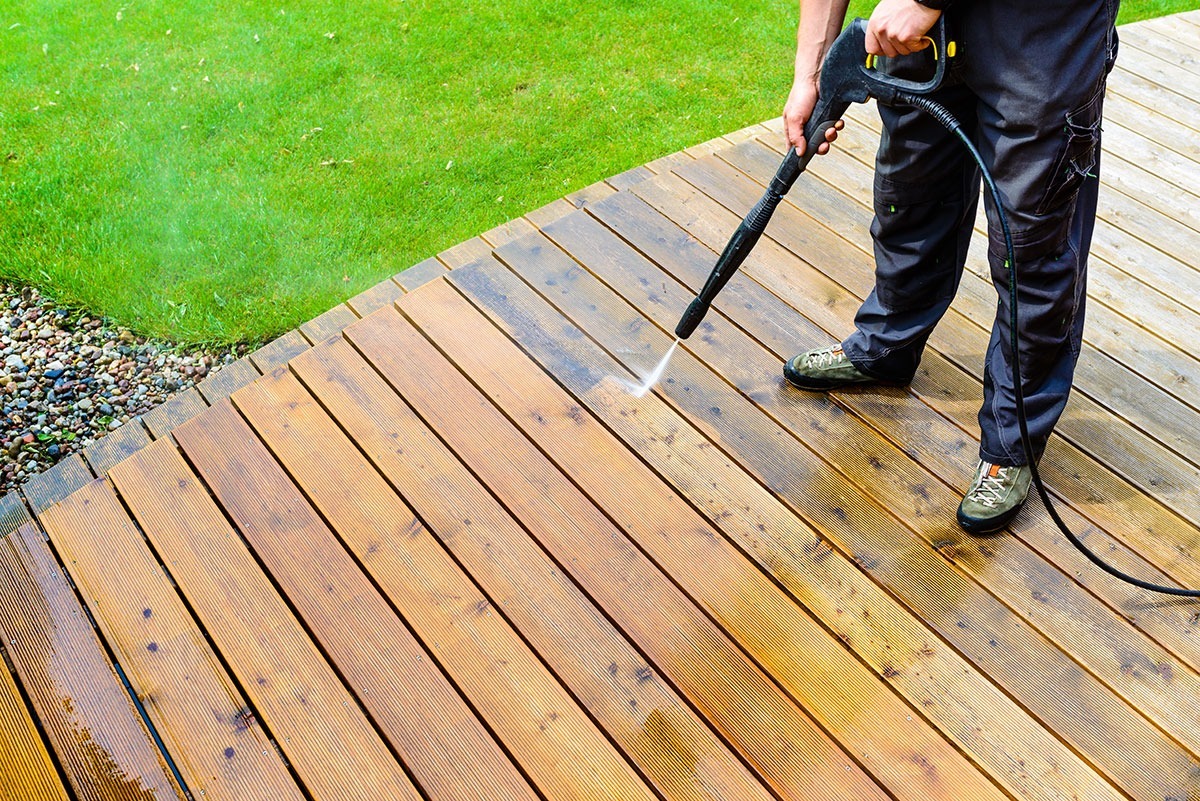 Deck Power Washing