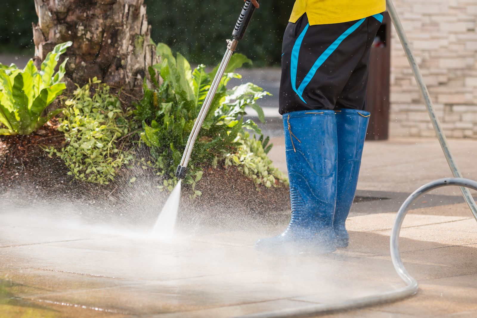 Patio Power Washing