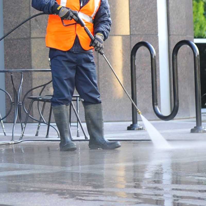 Store Front Power Washing Service